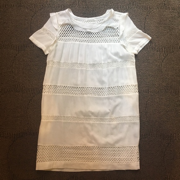 ISABEL MARANT - Caleen Eyelet Silk Cotton dress - Picture 2 of 9